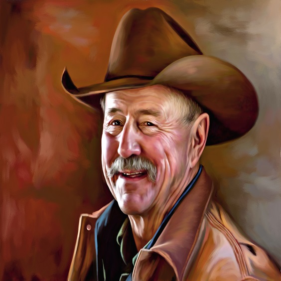 cowboy painting